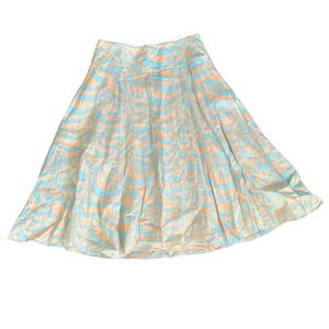 Dkny 100% cotton midi skirt